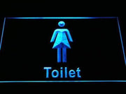 Women's Toilet Restroom LED Light Sign - LED Gift Works