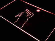 Womens Volleyball LED Light Sign - LED Gift Works