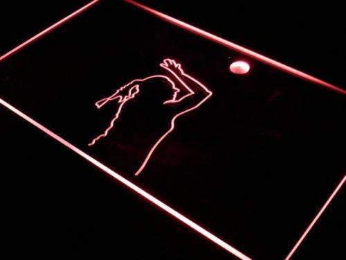 Womens Volleyball LED Light Sign - Way Up Gifts
