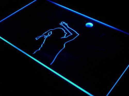 Womens Volleyball LED Light Sign - LED Gift Works