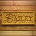 Personalized Wedding Celebrations Couple Custom Wood Sign 3D Engraved Wall Plaque - Way Up Gifts