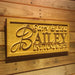 Personalized Wedding Celebrations Couple Custom Wood Sign 3D Engraved Wall Plaque - Way Up Gifts