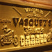 Personalized Motorcycle Biker's Garage Custom Wood Sign 3D Engraved Wall Plaque - Way Up Gifts