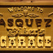 Personalized Motorcycle Biker's Garage Custom Wood Sign 3D Engraved Wall Plaque - Way Up Gifts