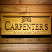 Personalized Couples Name Wedding Year Custom Wood Sign 3D Engraved Wall Plaque - Way Up Gifts