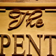 Personalized Couples Name Wedding Year Custom Wood Sign 3D Engraved Wall Plaque - LED Gift Works