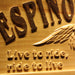 Personalized Handyman Tools Garage Live to Ride Custom Wood Sign 3D Engraved Wall Plaque - Way Up Gifts