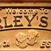 Personalized Pub Bar Custom Wood Sign 3D Engraved Wall Plaque - Way Up Gifts