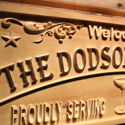 Personalized Margarita Cantina Bar Custom Wood Sign 3D Engraved Wall Plaque - LED Gift Works