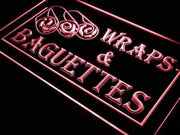 Wraps Baguettes LED Light Sign - LED Gift Works