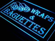 Wraps Baguettes LED Light Sign - LED Gift Works
