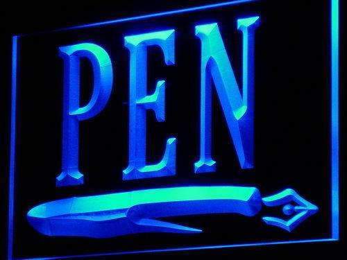 Writing Instruments Pen LED Light Sign - Way Up Gifts