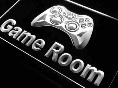 Video Games Game Room LED Light Sign - LED Gift Works