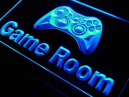 Video Games Game Room LED Light Sign - LED Gift Works