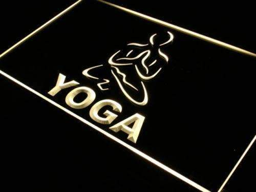 Yoga LED Light Sign - LED Gift Works