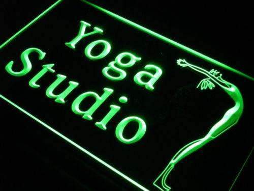Yoga Studio LED Light Sign - LED Gift Works